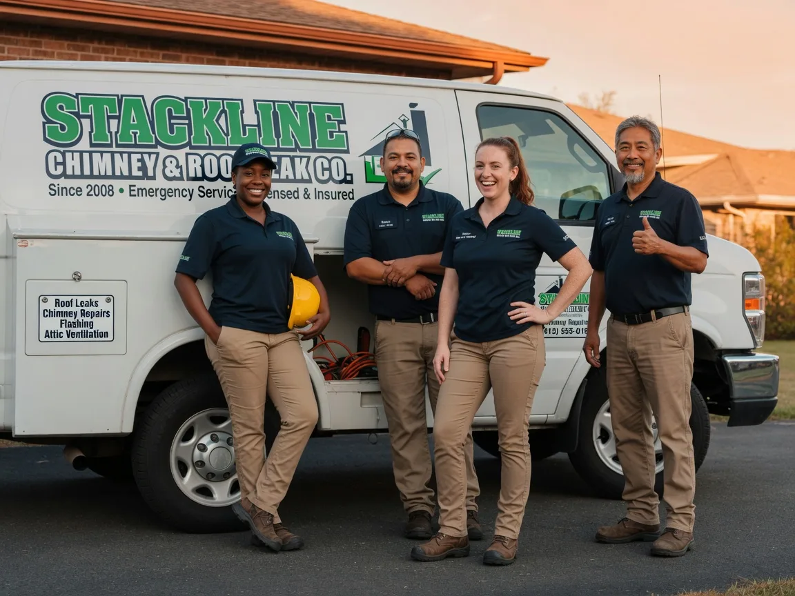 Chimney flashing repair company in Bridgeport, NY
